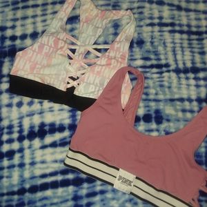 Lot of VS Pink Sports Bras